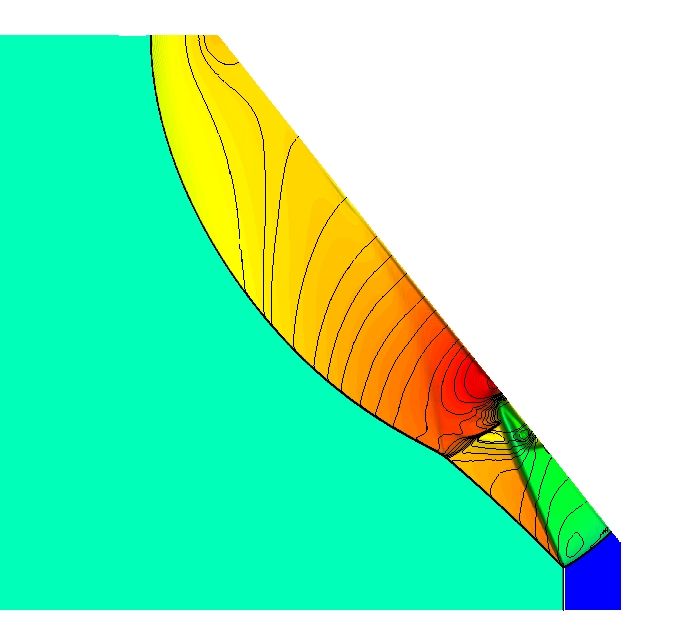 fifty degree half-angle