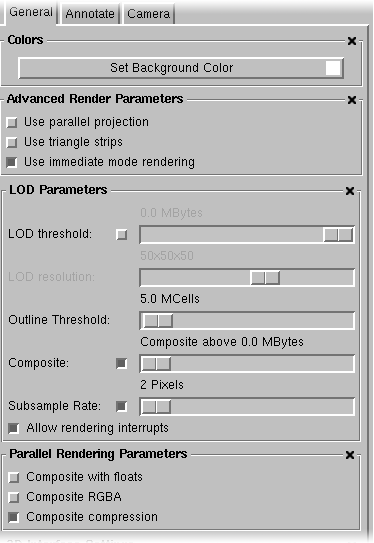 Paraview Parallel Properties: Setup